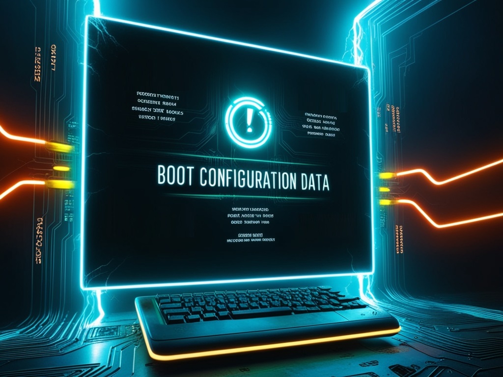 boot configuration data issues